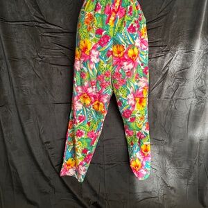 L.A. Chic California, tropical print pant size L